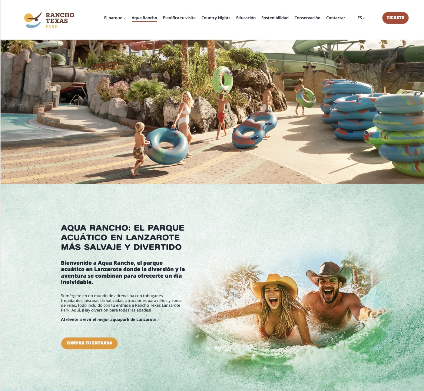 Rancho Texas · información al visitante